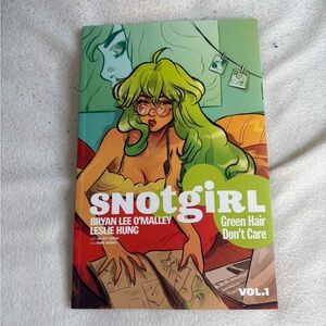 Snot Girl - Green Hair Don't Care by Bryan Lee O'Malley and Leslie Hung Volume 1